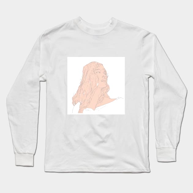 GOOD BYE MY LULLABY Long Sleeve T-Shirt by Kasi Minami